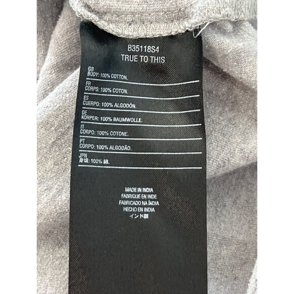 Volcom Graphic Tee Size Medium California Bear Ringer T Shirt Gray Navy Cotton - Picture 5 of 8